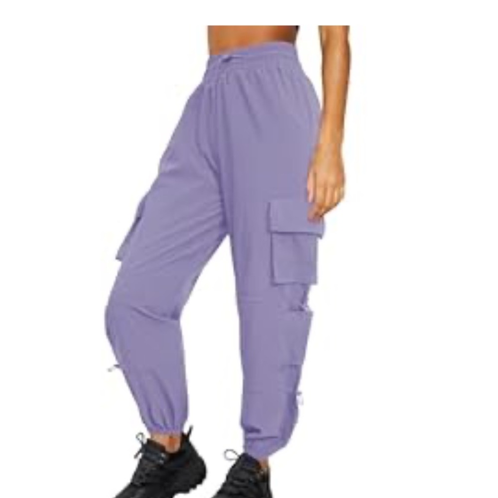 Y2K Women's Lavender Cargo Pants